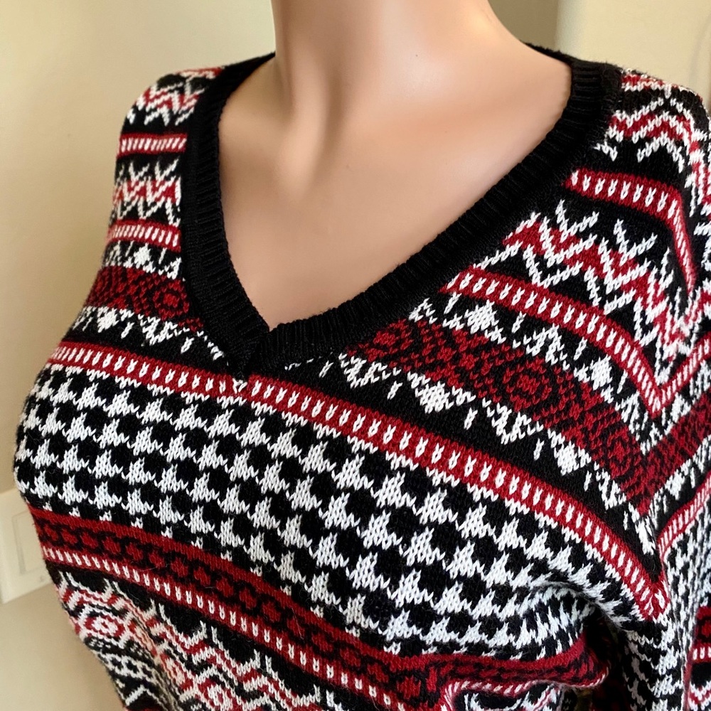 NWOT Croft and Barrow Nordic Sweater, Size L